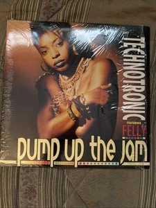 Technotronic Featuring Felly – Pump Up The Jam - 12" Single Vinyl Record Shrink - Picture 1 of 4
