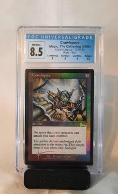 MTG Crawlspace Urza's Legacy Rare Foil. [1999] Graded (CGC) 8.5 NM/MINT+ - Image 1 of 4