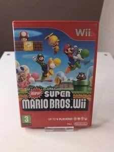 New Super Mario Bros. Nintendo Wii, 2009, PAL - Completo con Manual - Imagen 1 de 7