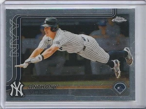 2025 Topps Chrome #162 Anthony Volpe New York Yankees - Picture 1 of 1