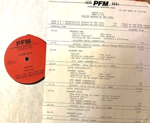 8/20/84 GUEST DJ ELLIOT EASTON (THE CARS) 7 TUNES, ELVIS COSTELLO, JIMI HENDRIX - Picture 1 of 1