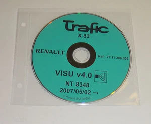 Diagramas de Cableado De CD Renault Trafic - Stand 05/2007 - Imagen 1 de 1