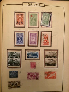Briefmarken Sammlung: Äthiopien von 1910 bis 1936 - Bild 1 von 1