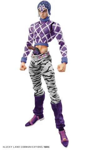 Medicos JoJo's Bizarre Adventure Part 5: Golden Wind - Guido Mista Action Statue Cover
