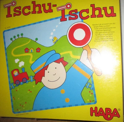 HABA® 4256 Schiebe- und Greifspiel Tschu-Tschu  NEU OVP - Bild 1 von 2