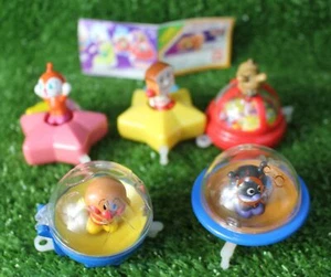 Anpanman Shokupanman Cheese Japan Anime Rare Starship Bandai Figures 5 Pcs Lot - Picture 1 of 9