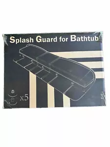 Splash Guard For Bathtub With Suction Cups. Kids/Toddlers Toy Shelf Caddy. - Picture 1 of 11