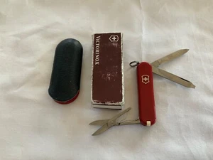 Rare Discontinued Victorinox Classic Emergency Blade Swiss Army Knife - Picture 1 of 7