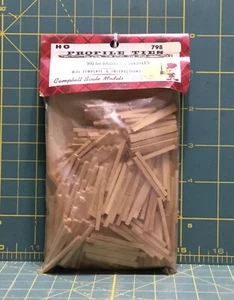Campbell Scale Models - Profile Track Ties - Item#798 - Picture 1 of 5