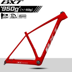 Cuadro de bicicleta BXT ultraligero MTB 29 carbono bicicleta de montaña Boost T1000 Hardtail - Imagen 1 de 30