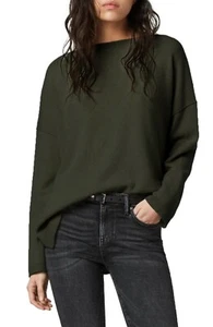 Suéter Pullover ALLSAINTS Verde Militar Tara Lana Cachemira S = 4/6 💚 - Imagen 1 de 7