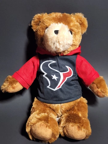 NFL Houston Texans 13" Plush Stuffed Animal Teddy Bear with Hoody Cover