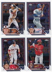 2023 Topps Chrome Complete Your Set Pick Your Card