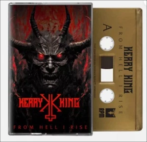 KERRY KING of SLAYER New Ltd Ed 2024 FROM HELL I RISE GOLD CASSETTE last one - Picture 1 of 1