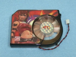 F26a ATI ASUS BFG 7600GT 7900GS 7900GT 8500GT Video Card Cooling Fan 75mm 2Pin - Picture 1 of 3