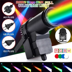 LED Pin Spot RGBW Spotlight PAR Spotlight Disco For Mirror Ball Beam Stage Light - Picture 1 of 12