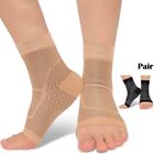 Elastic Foot Brace Black Nude Yoga Socks Compression Socks  Plantar Fasciitis