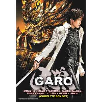 DVD Garo S1-6+Hagane O Tsugu Mono+Kami No Kiba-Jinga+Vs Road (1-173End)+3MV+2SP - Image 1 of 3