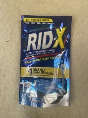 Paquetes de tratamiento séptico RID-X, suministro para 3 meses, 3,2 oz Foto 1 de 2