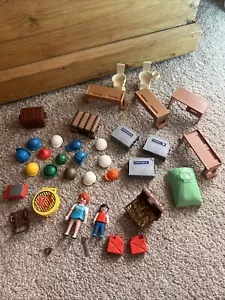 Lote Playmobil Vintage Repuestos Reparaciones Pecho Sombreros Figuras Escuela ❤️ - Imagen 1 de 4