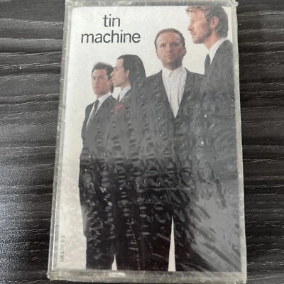 SEALED TIN MACHINE Ft David Bowie Cassette Tape OG 1989 Alternatvie Rock Rare - Image 1 of 3