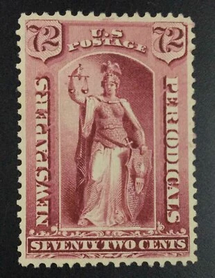 MOMEN: US STAMPS #PR87 NEWSPAPER MINT OG H PSE GRADED CERT VF/XF-85 LOT #70013-2 - Image 1 of 3