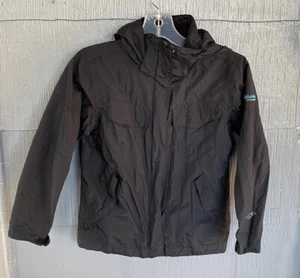 Columbia Titanium Omni Tech Boys 7 8 Youth Interchangeable Jacket Black Hooded - Picture 1 of 7