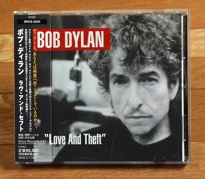 BOB DYLAN /Love And Theft JAPAN CD w/OBI SRCS-2535 - Image 1 of 4