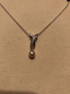 Vantel Pearl Illumination Necklace with a 7mm gold pearl A267 - Picture 1 of 1