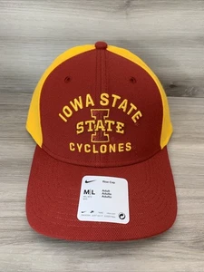 Nike Iowa State Cyclones Dri-FIT Rise Structured SwooshFlex Mütze Cap Gr. M/L NEU - Bild 1 von 6