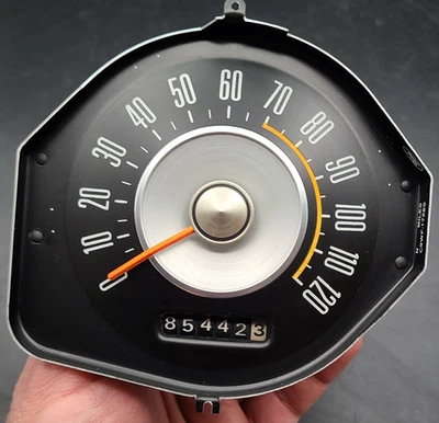 Medidor velocímetro Mercury Cougar 69 70 1969 1970 OEM PROBADO C9WF-17265 Foto 1 de 4