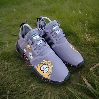 Adidas Tenis Juveniles 6.5 Púrpura Kevin Lyons NMD_R1 Boost Monster Zapato / GX5722  Foto 1 de 4