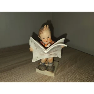 Figura de colección Hummel "Últimas noticias" TMK 3 #184 5,5" figura de Goebel Alemania - Imagen 1 de 8