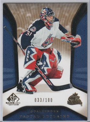 Pascal Leclaire 2006-07 SP Game Used Gold #/100 - Image 1 of 2