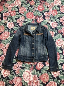 VINTAGE DOLCE & GABBANA JUNIOR BLAUE JEANSJACKE DISTRESSED VERWASCHEN 90ER KINDER JUNGEN - Bild 1 von 23