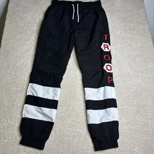 Vintage Truppen Trainingshose schwarz Herren Small World Of Troop Hip Hop 80er 90er - Bild 1 von 4