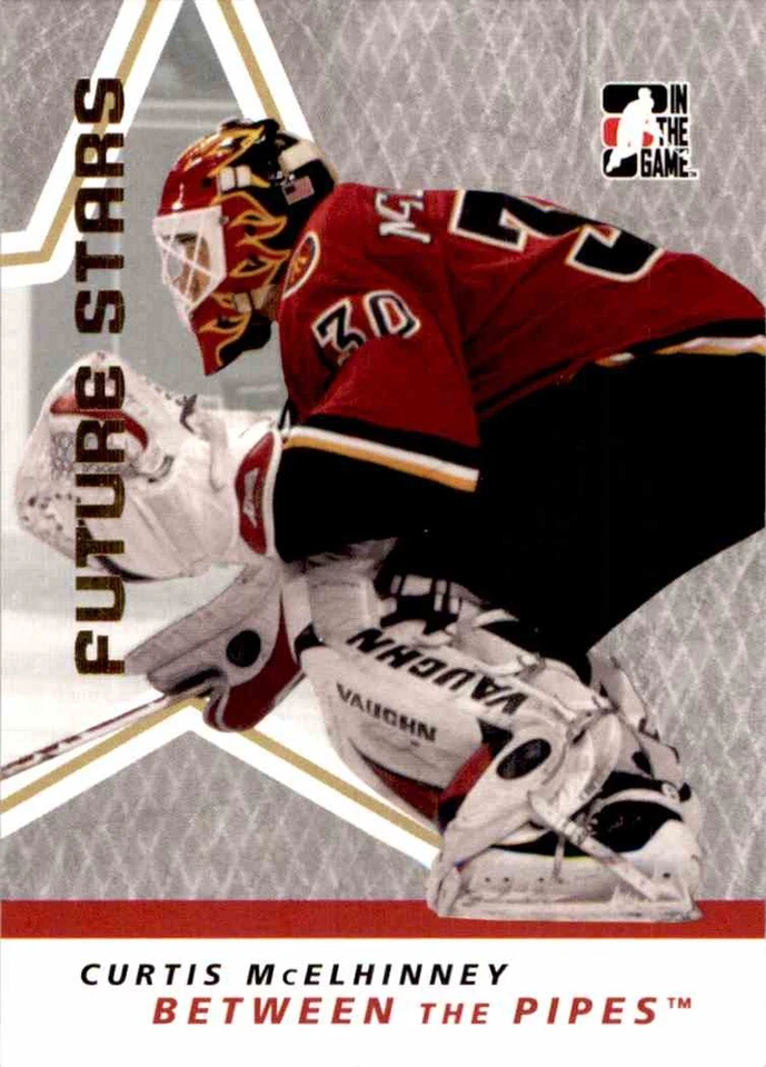 2006-07 In The Game Between The Pipes Curtis McElhinney #11 - Image 1 of 2