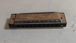 Fender Blues Deluxe Harmonica, Key of A, 10 Holes, Nickel Chrome - Picture 1 of 8