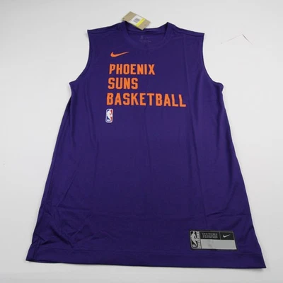 Phoenix Suns Nike NBA Authentics Sleeveless Shirt Men's Purple New