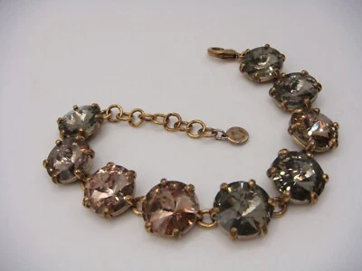 BRAZALETE MULTIESLABONES ESTRÁS RIVOLI DISFRAZ ESTELA AND DOT ESTATE Foto 1 de 4