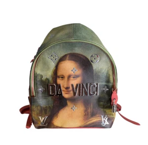 Zaino Louis Vuitton x Jeff Koons Masters Collezione Palm Springs Borsa Da Vinci - Foto 1 di 6