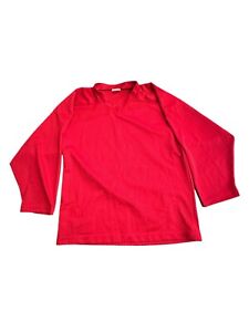 Youth L Contar Hockey Practice Jersey Red