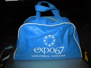 EXPO 67 Montreal Canada Travel Bag with Soaps, Matches & Stamps. Vintage Canada - Picture 1 of 9