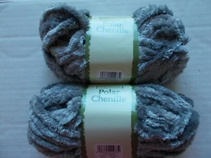 Northland Polar Chenille super bulky yarn, Mink, lot of 2 (30 yds ea) - Picture 1 of 2