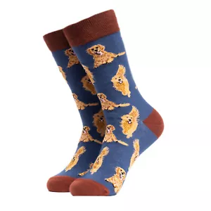 Golden Retriever Hund Soctopus Socken in 43-46 im Paar - Bild 1 von 6