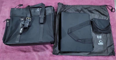 NUEVO W+B Mujeres en Negocios HP Cuero Damas 15" Carga Superior Laptop Estuche Bolso + Embrague Foto 1 de 4