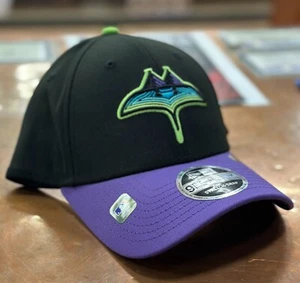 Cappello Tampa Bay Rays New Era City Connect 9Forty elasticizzato a scatto - NUOVO - Foto 1 di 3