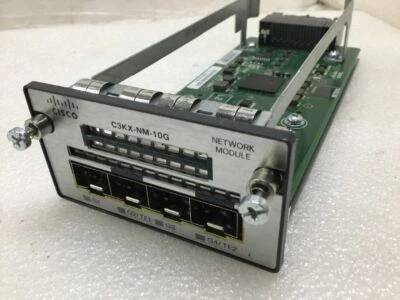 Cisco C3KX-NM-10G 10GB SFP Netzwerk Erweiterungsmodul für 3750X C3560X Switches - Bild 1 von 3