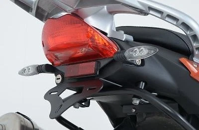 Soporte de matrícula R&G Racing cola negra ordenado para BMW F800GT 2013-2018 Foto 1 de 3