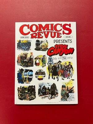 Comics Revue Magazine presents Steve Canyon #337-338 June 2014 - Image 1 of 3